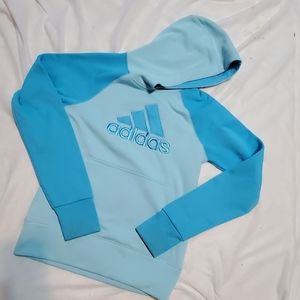 🌞 3/$15 ALL KIDS Girls Large 14 Adidas hoodie